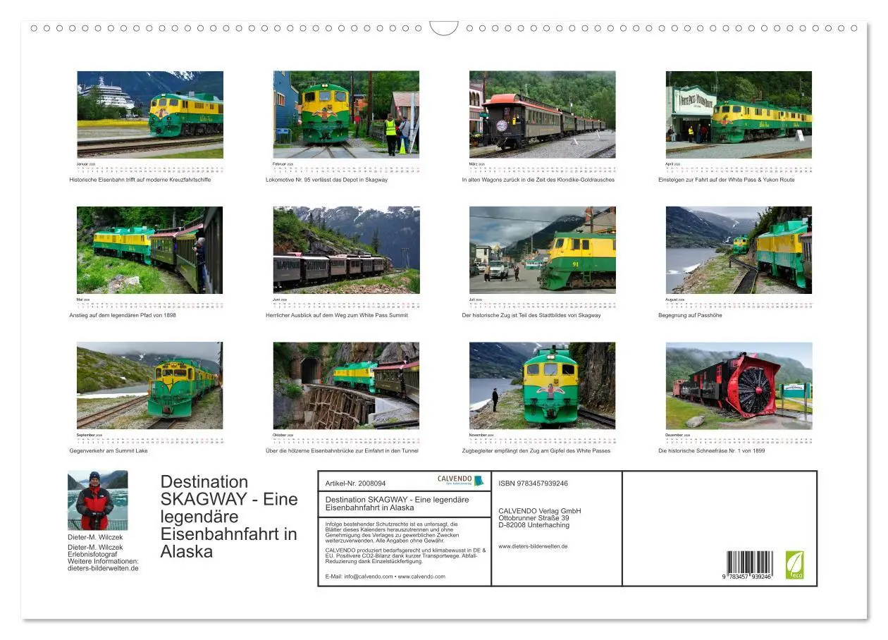 Bild: 9783457939246 | Destination SKAGWAY - Eine legendäre Eisenbahnfahrt in Alaska...