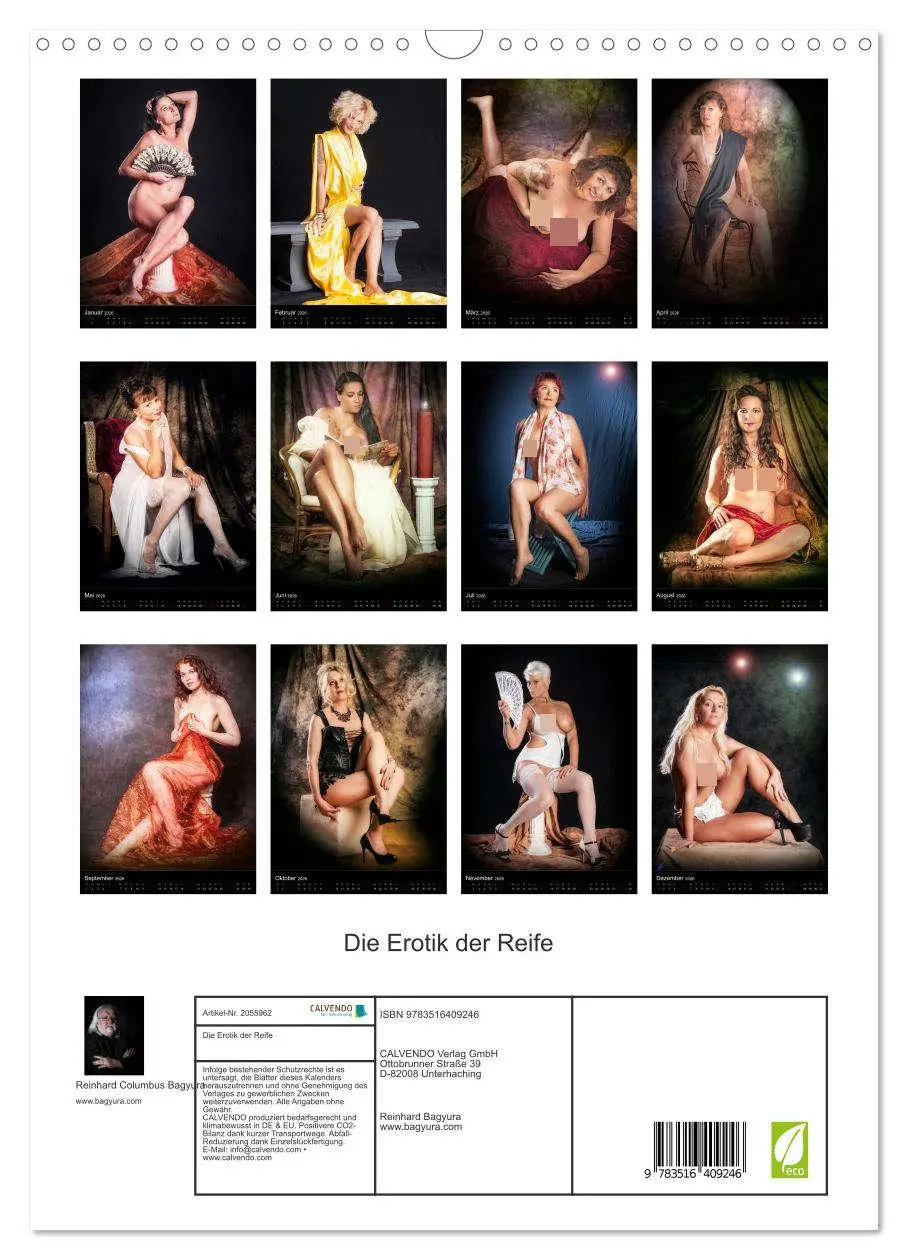 Bild: 9783516409246 | Die Erotik der Reife (Wandkalender 2026 DIN A3 hoch), CALVENDO...