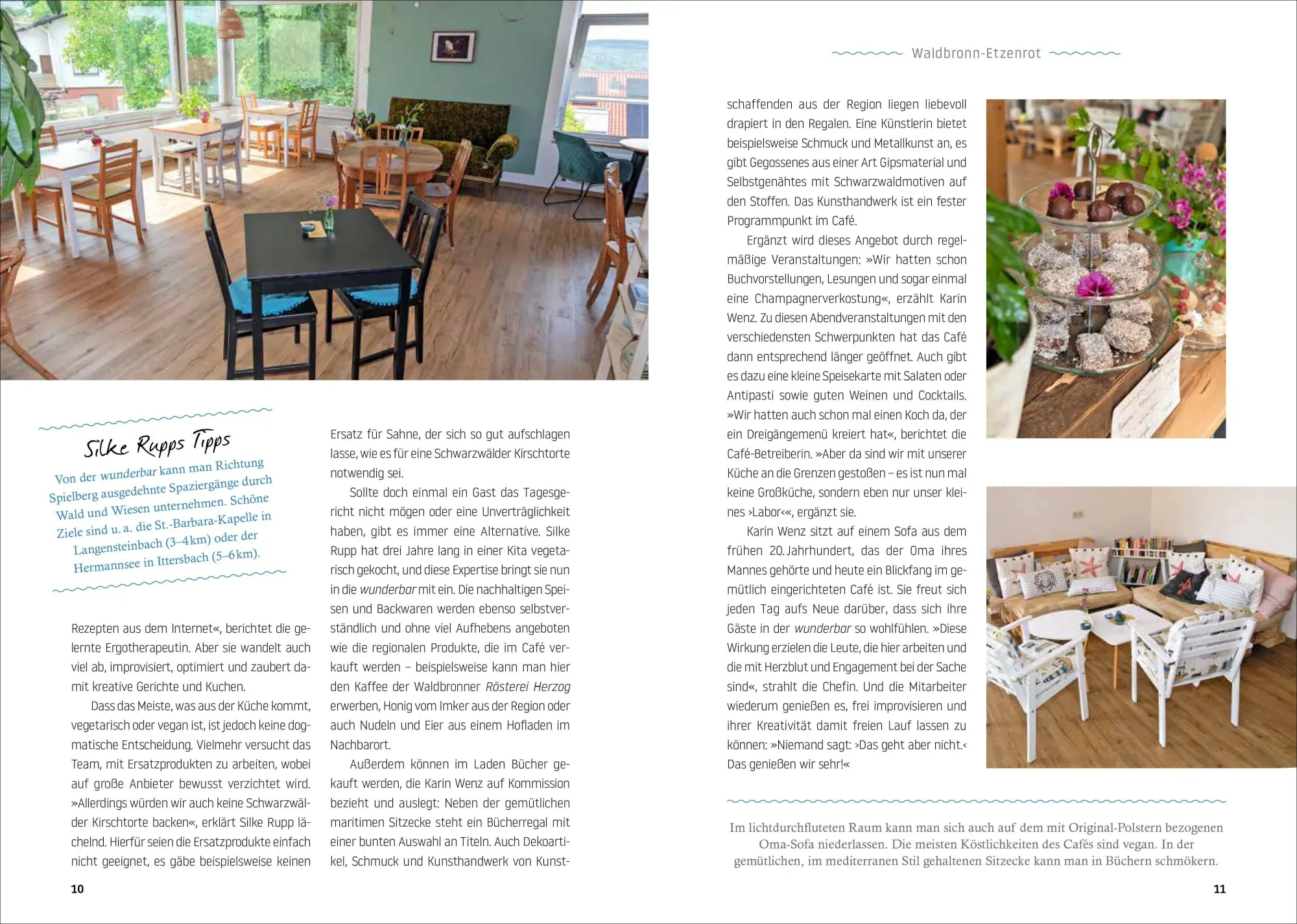 Bild: 9783862469246 | Cafés und Ateliers Nördlicher Schwarzwald | Marion Landwehr | Buch