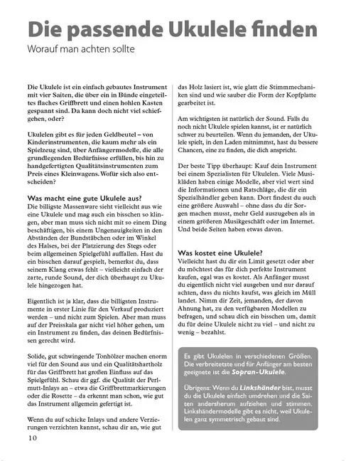 Bild: 9783865439246 | Ukulele spielen von A-Z, m. Audio-CD | David Harrison | Taschenbuch