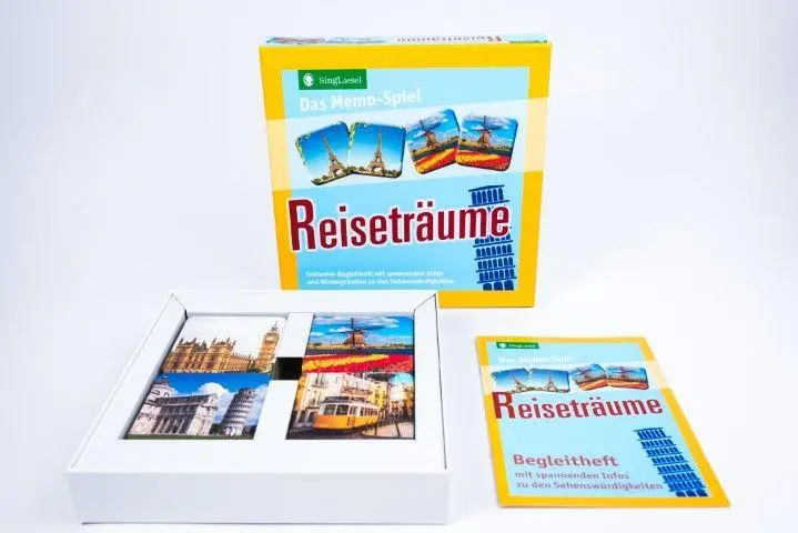 Bild: 4280000809346 | Das Memo-Spiel für Senioren - Reiseträume | Singliesel | Spiel | 2025