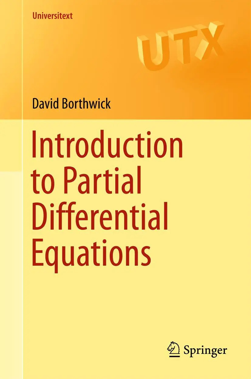 Cover: 9783319489346 | Introduction to Partial Differential Equations | David Borthwick | xvi Cover: 9783319489346 | Introduction to Partial Differential Equations | David Borthwick | xvi