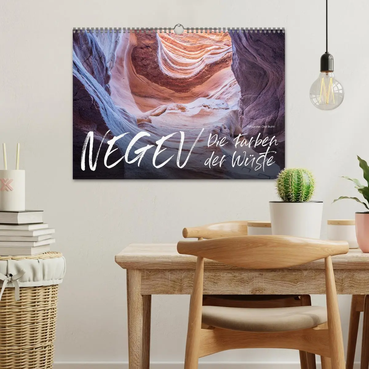 Bild: 9783457549346 | Negev - die Farben der Wüste (Wandkalender 2026 DIN A3 quer),...