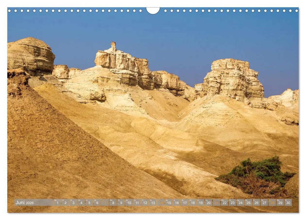 Bild: 9783457549346 | Negev - die Farben der Wüste (Wandkalender 2026 DIN A3 quer),...