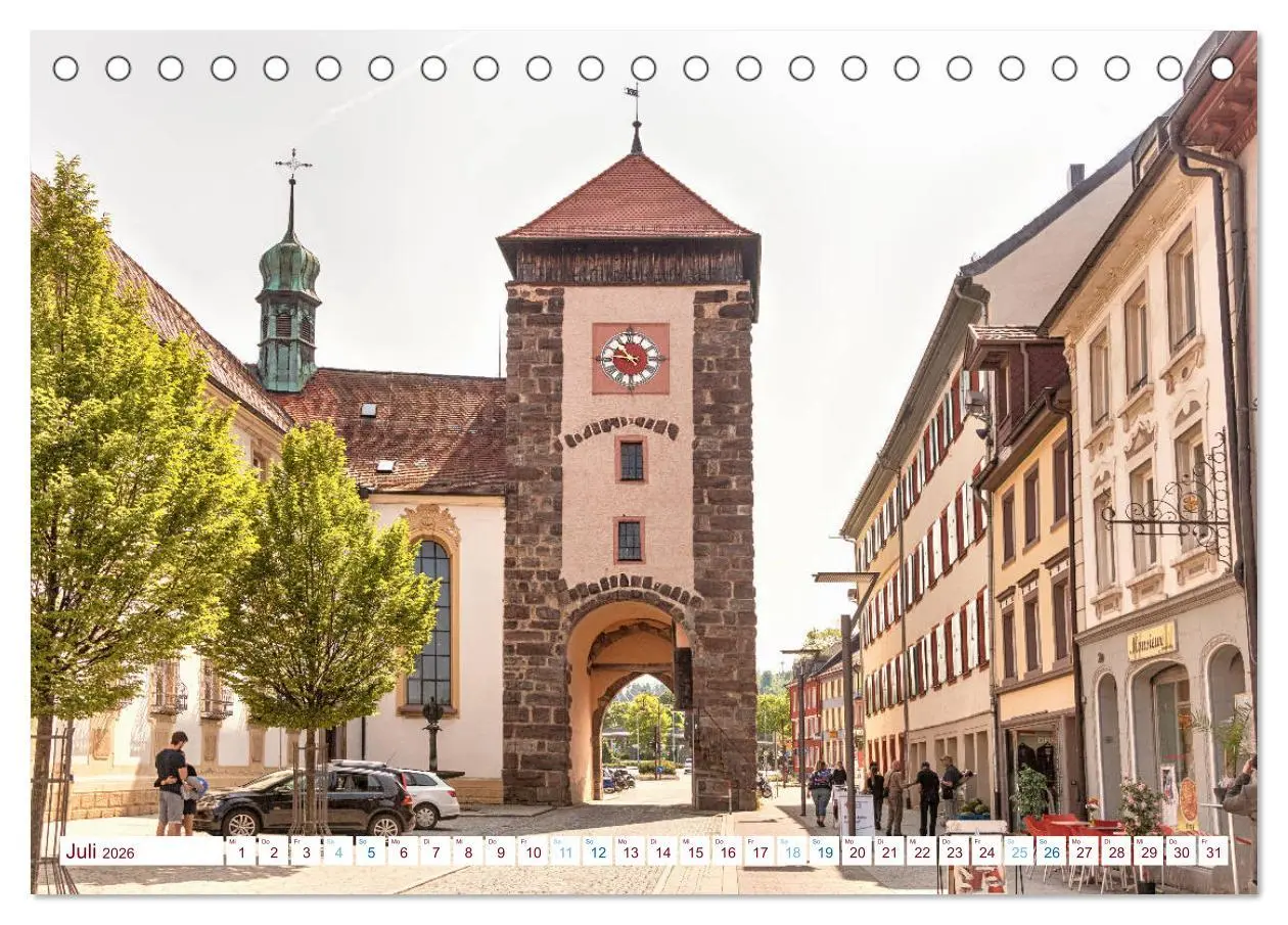 Bild: 9783457789346 | Villingen - historische und moderne Zähringerstadt (Tischkalender...