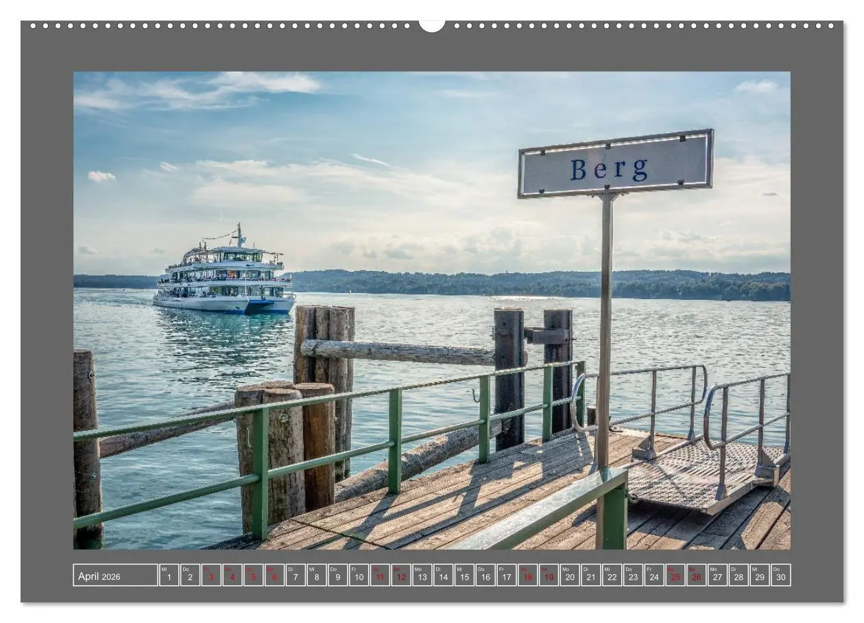 Bild: 9783457929346 | Impressionen vom Starnberger See II (Wandkalender 2026 DIN A2...