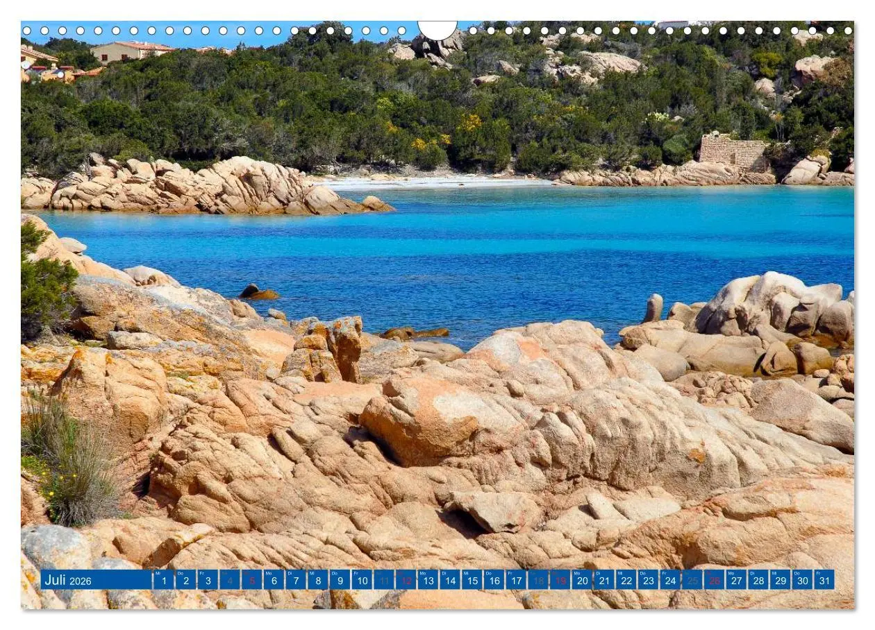 Bild: 9783516019346 | Sardiniens magische Küsten (Wandkalender 2026 DIN A3 quer),...