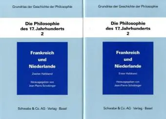 Cover: 9783796509346 | Grundriss der Geschichte der Philosophie / Die Philosophie des 17....