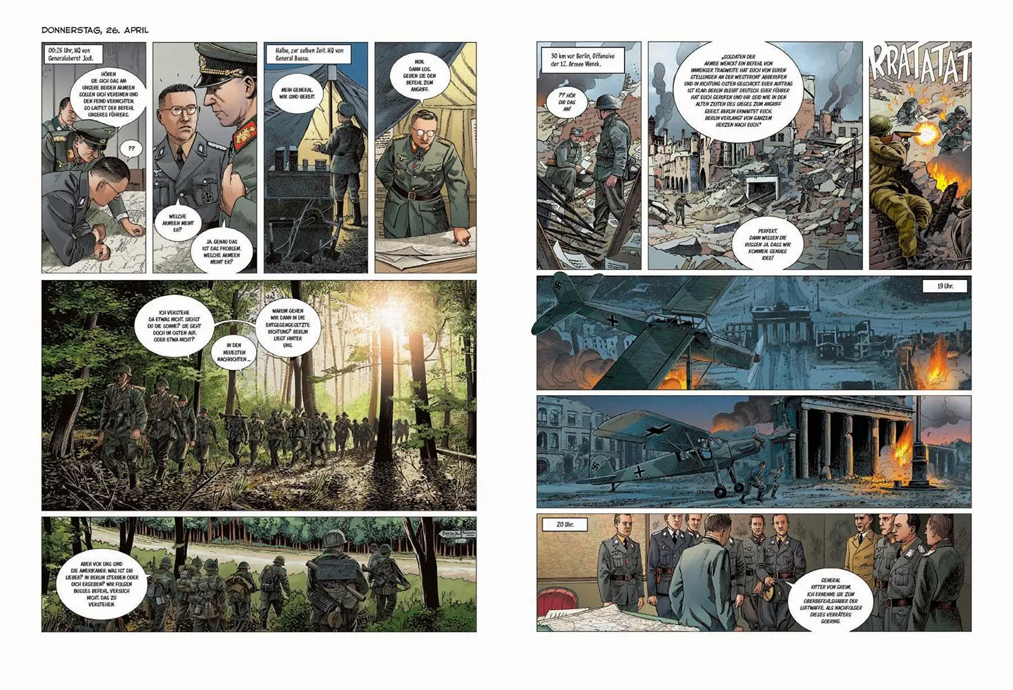 Bild: 9783957289346 | Die letzten 100 Tage Hitlers | Jean-Pierre Pécau | Buch | 112 S.