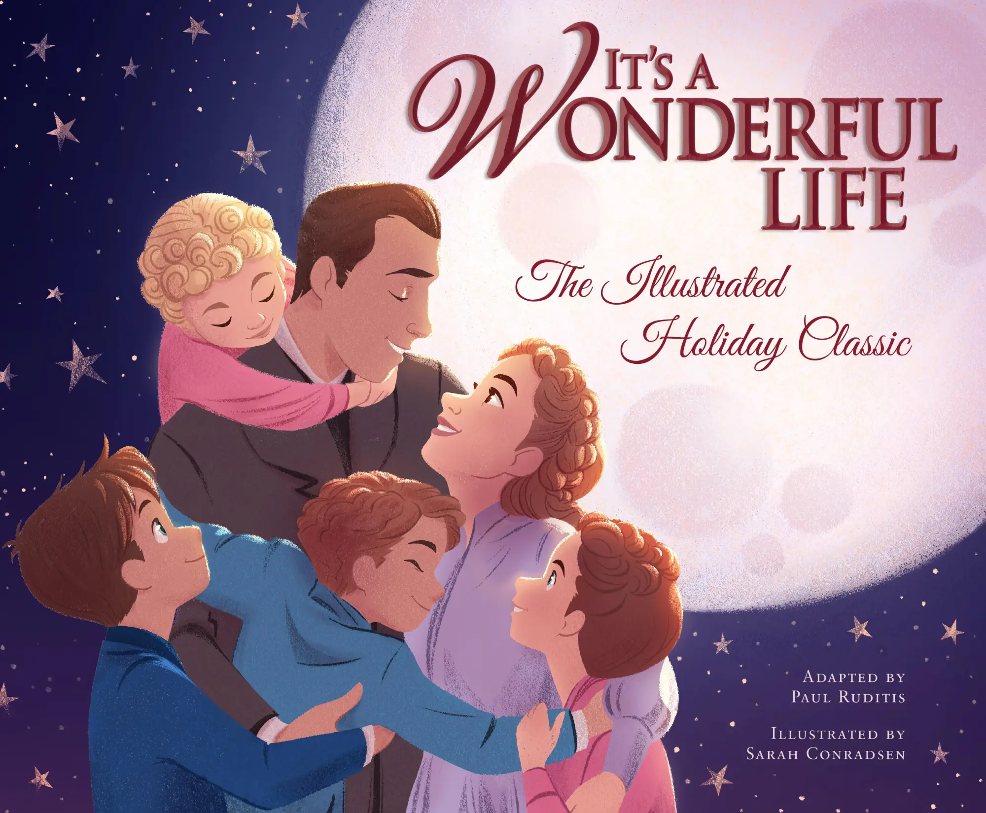 Cover: 9781683839446 | It's a Wonderful Life | The Illustrated Holiday Classic | Paul Ruditis