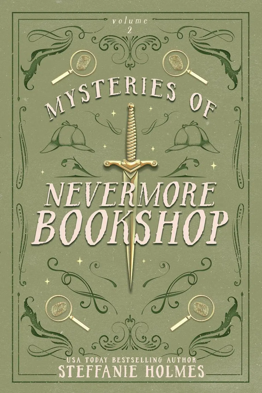 Cover: 9781991349446 | Mysteries of Nevermore Bookshop | cozy paranormal books 4-6 | Holmes