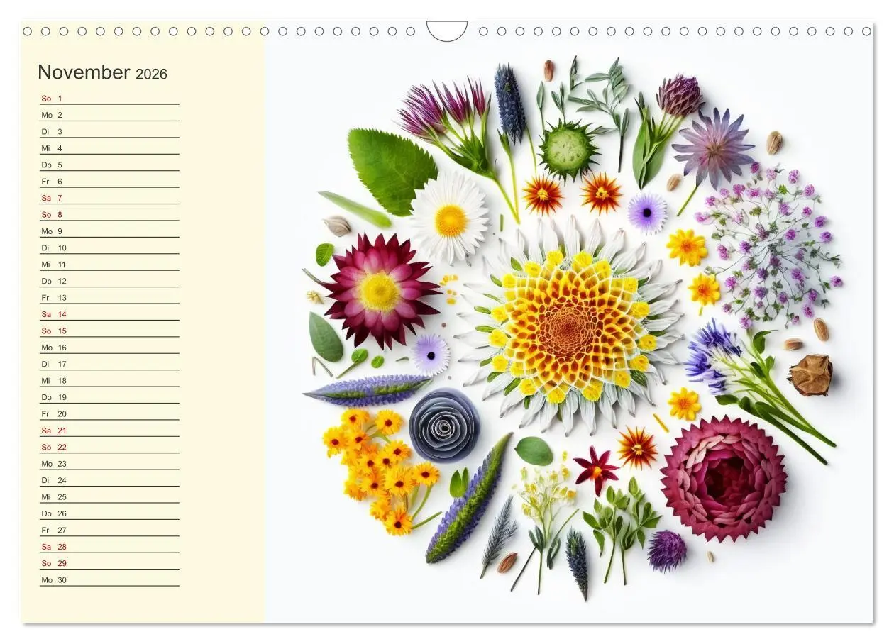 Bild: 9783457539446 | Jahresrunde Schönheiten (Wandkalender 2026 DIN A3 quer), CALVENDO...
