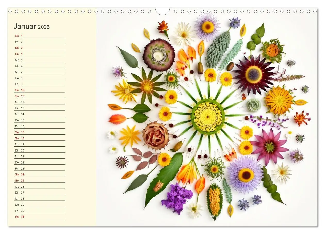 Bild: 9783457539446 | Jahresrunde Schönheiten (Wandkalender 2026 DIN A3 quer), CALVENDO...