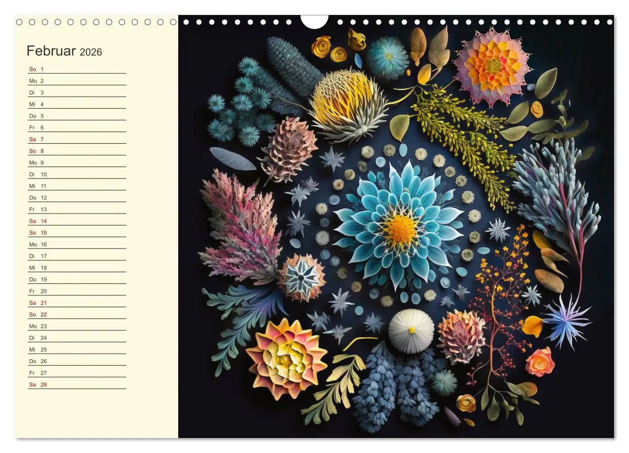 Bild: 9783457539446 | Jahresrunde Schönheiten (Wandkalender 2026 DIN A3 quer), CALVENDO...