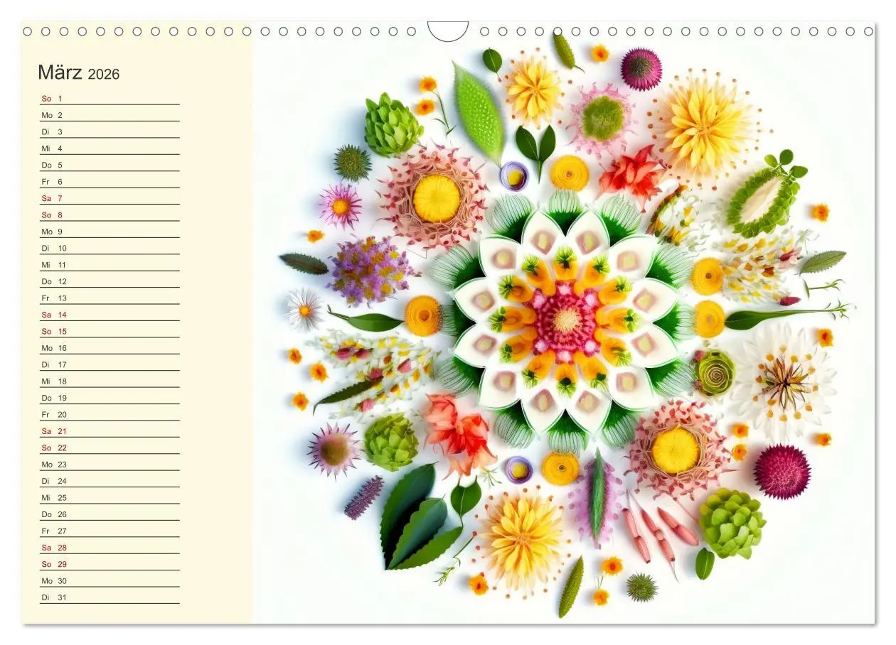 Bild: 9783457539446 | Jahresrunde Schönheiten (Wandkalender 2026 DIN A3 quer), CALVENDO...