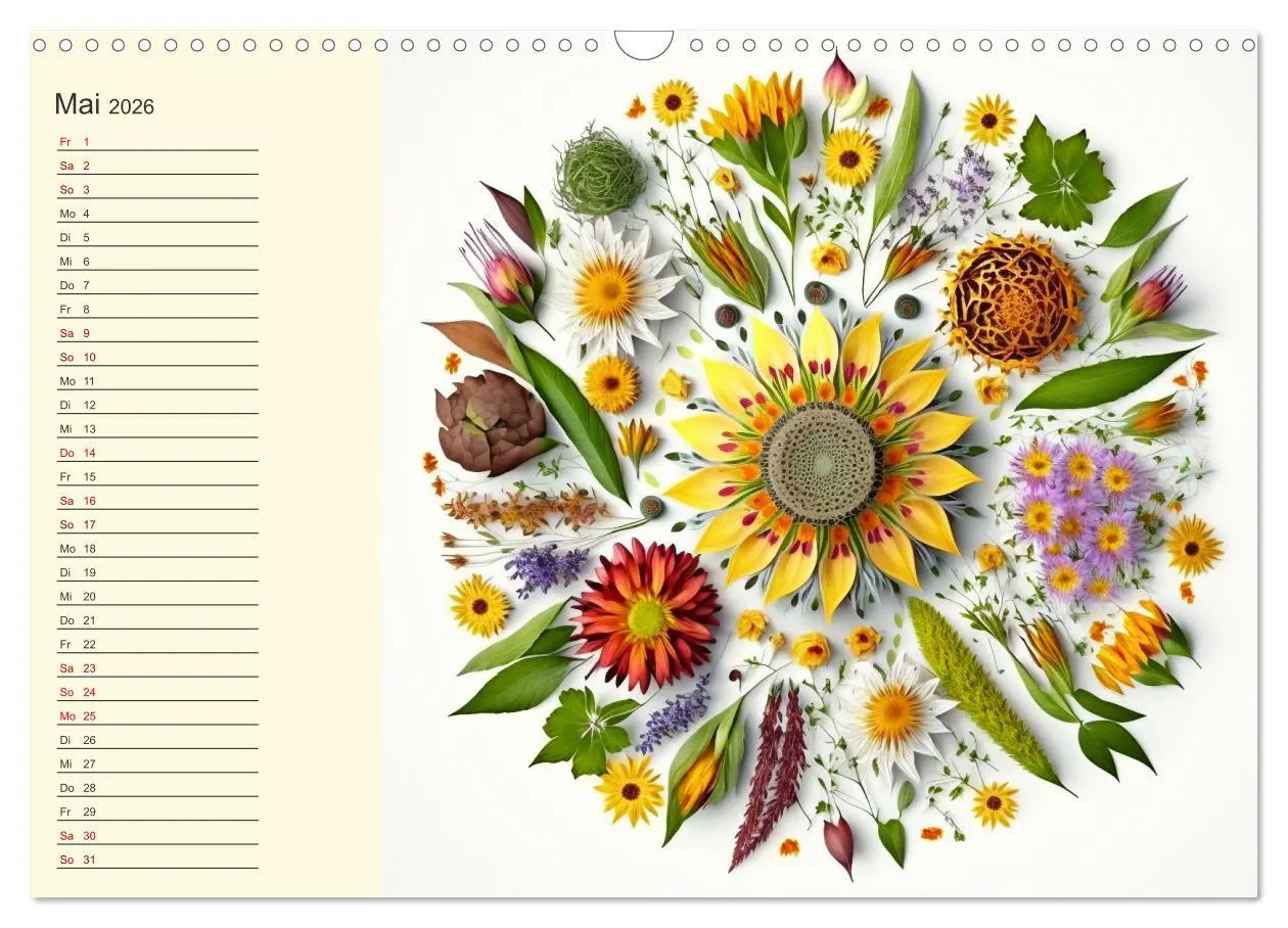 Bild: 9783457539446 | Jahresrunde Schönheiten (Wandkalender 2026 DIN A3 quer), CALVENDO...