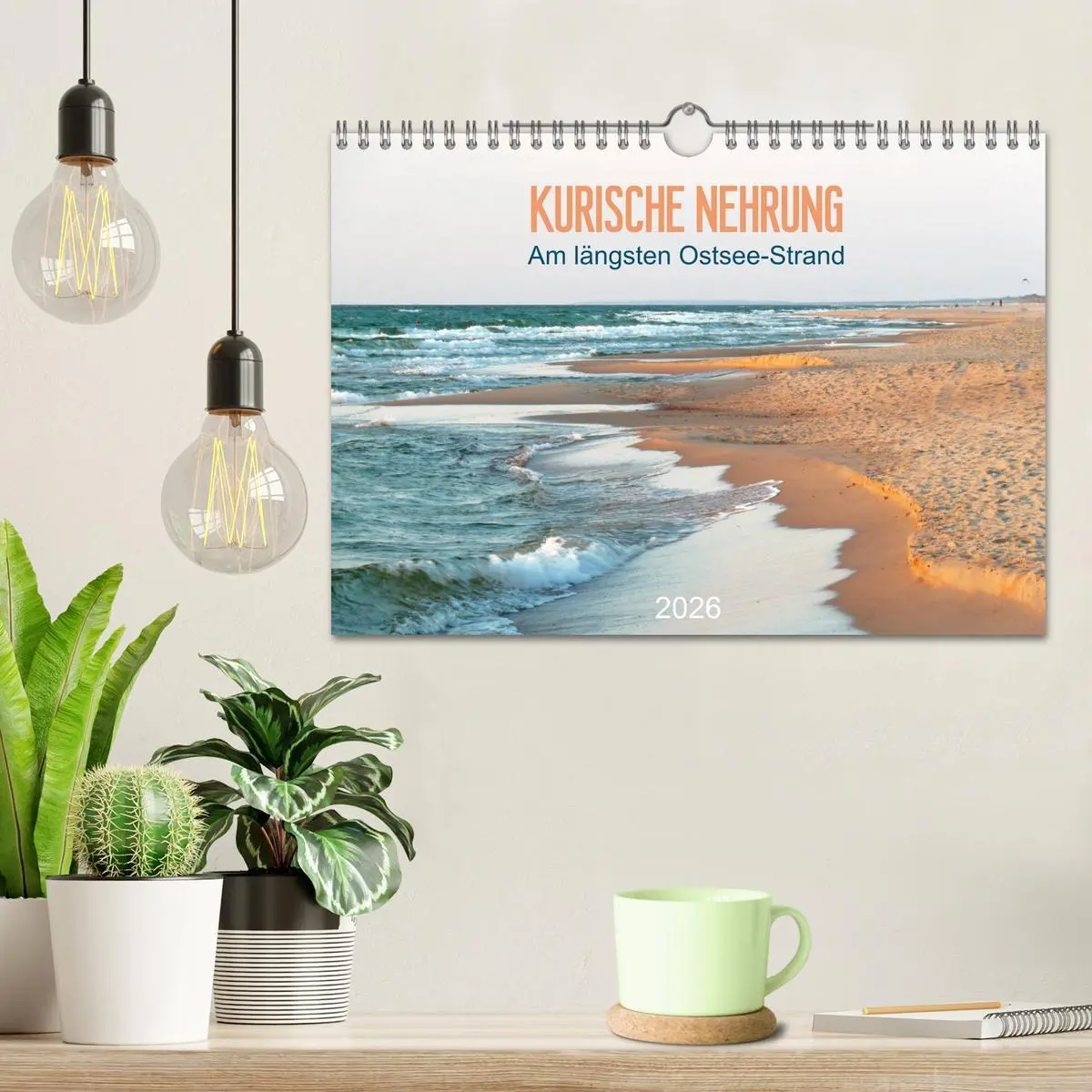 Bild: 9783457779446 | Kurische Nehrung: am längsten Ostsee-Strand (Wandkalender 2026 DIN...