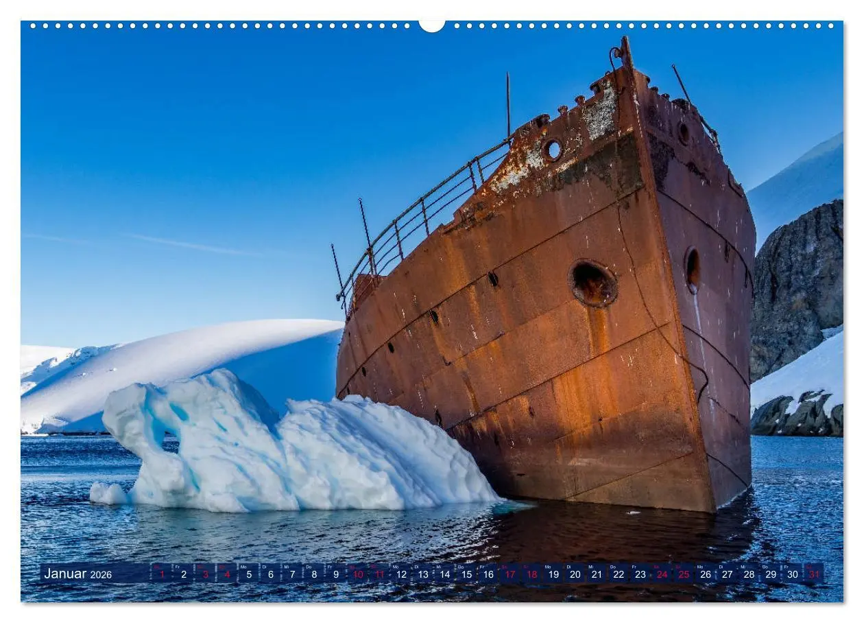 Bild: 9783457919446 | Antarktis Gletscher, Robben, Pinguine (Wandkalender 2026 DIN A2...