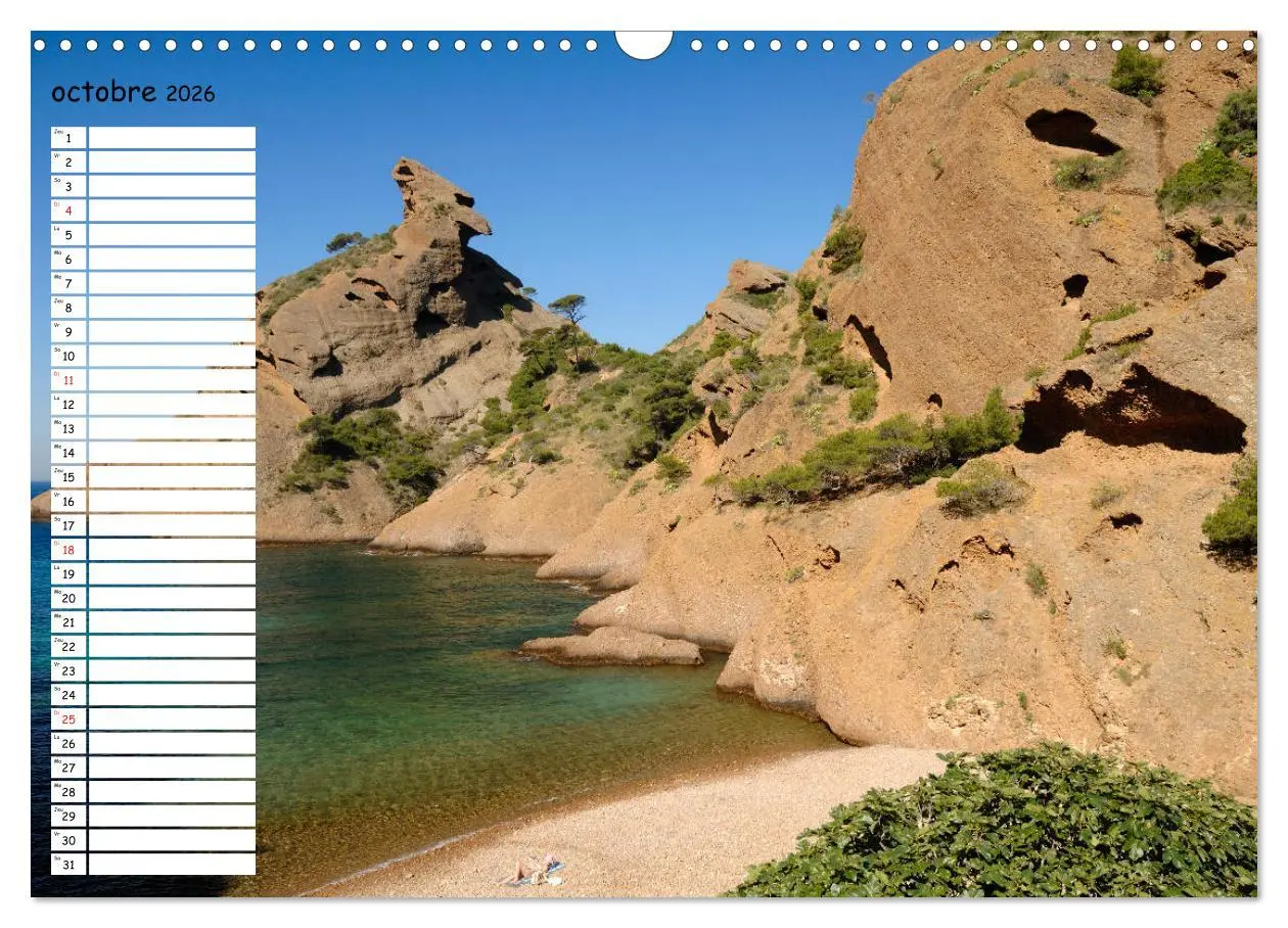 Bild: 9783516559446 | Les Calanques - Criques et fiords de Provence (Calendrier mural...