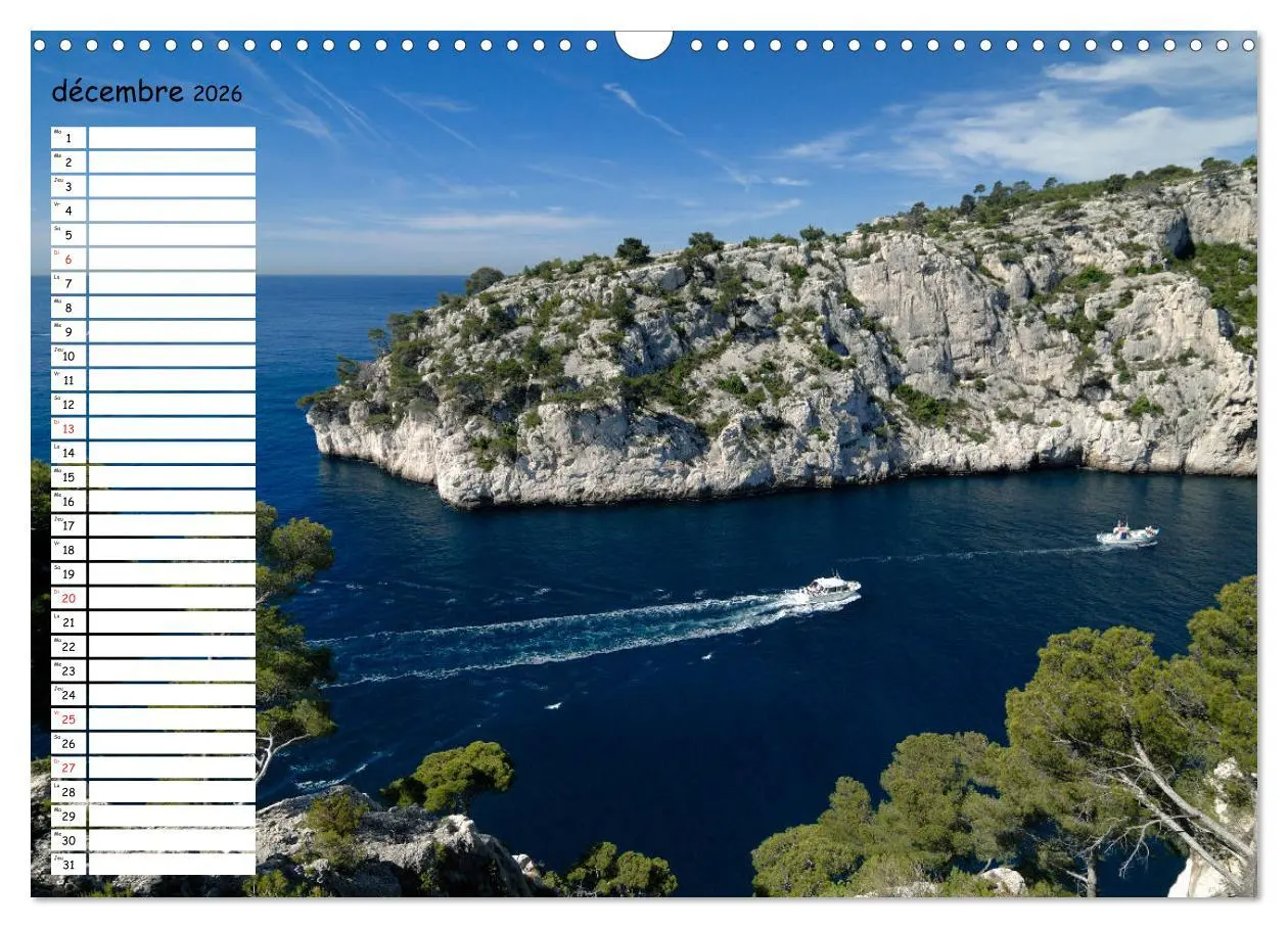 Bild: 9783516559446 | Les Calanques - Criques et fiords de Provence (Calendrier mural...