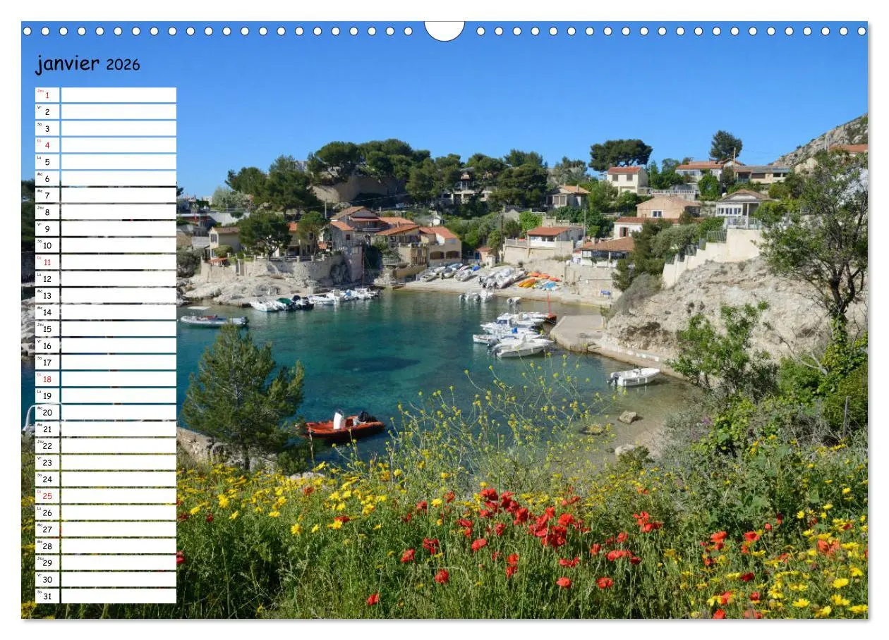 Bild: 9783516559446 | Les Calanques - Criques et fiords de Provence (Calendrier mural...