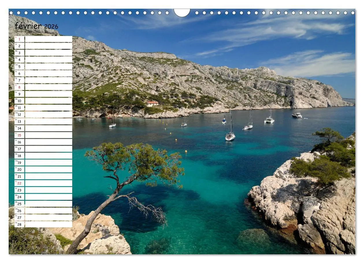 Bild: 9783516559446 | Les Calanques - Criques et fiords de Provence (Calendrier mural...