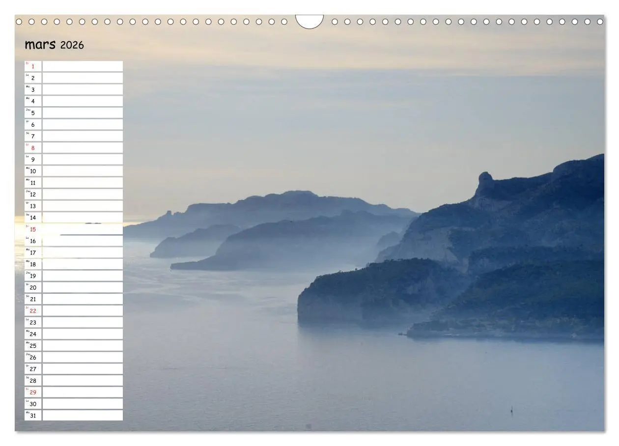 Bild: 9783516559446 | Les Calanques - Criques et fiords de Provence (Calendrier mural...
