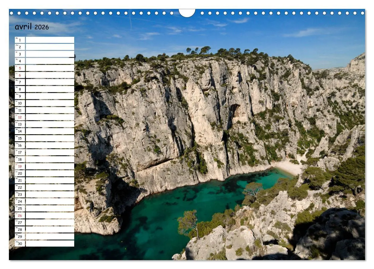 Bild: 9783516559446 | Les Calanques - Criques et fiords de Provence (Calendrier mural...