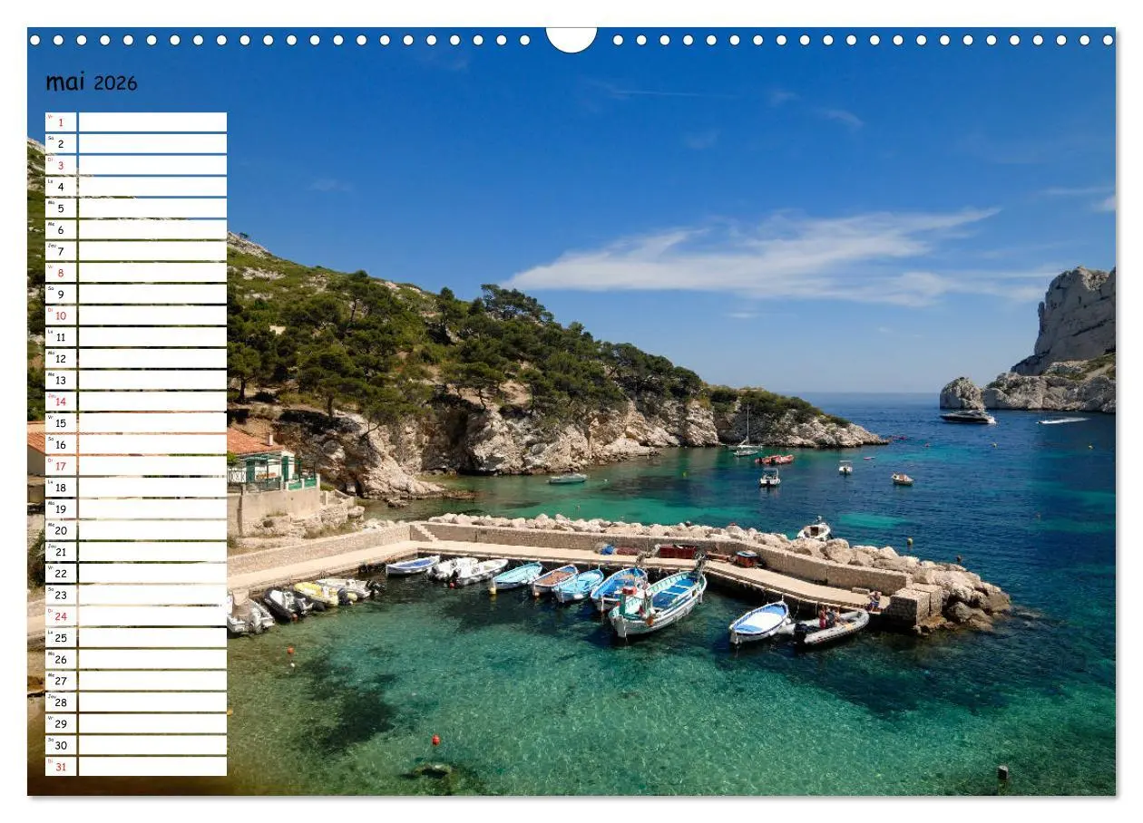 Bild: 9783516559446 | Les Calanques - Criques et fiords de Provence (Calendrier mural...