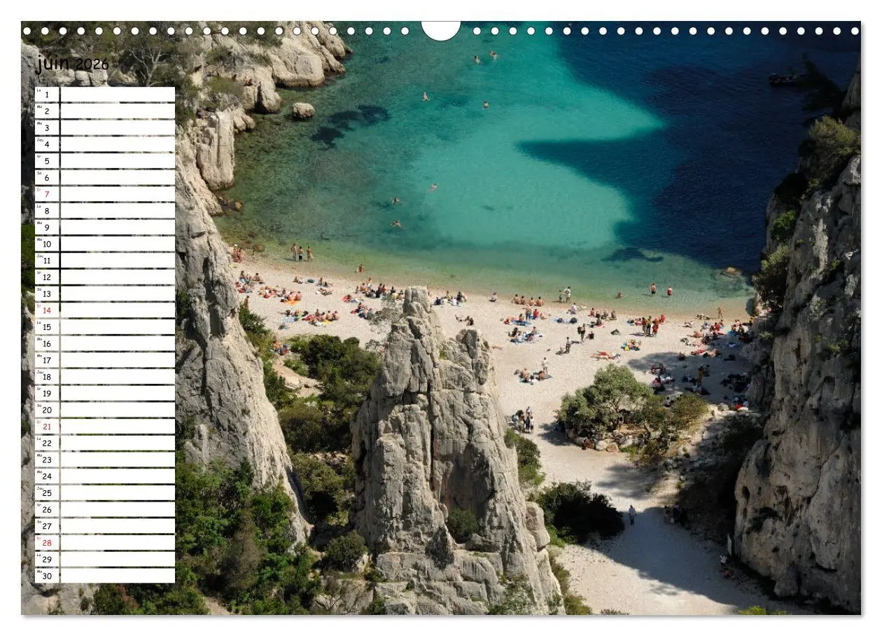 Bild: 9783516559446 | Les Calanques - Criques et fiords de Provence (Calendrier mural...