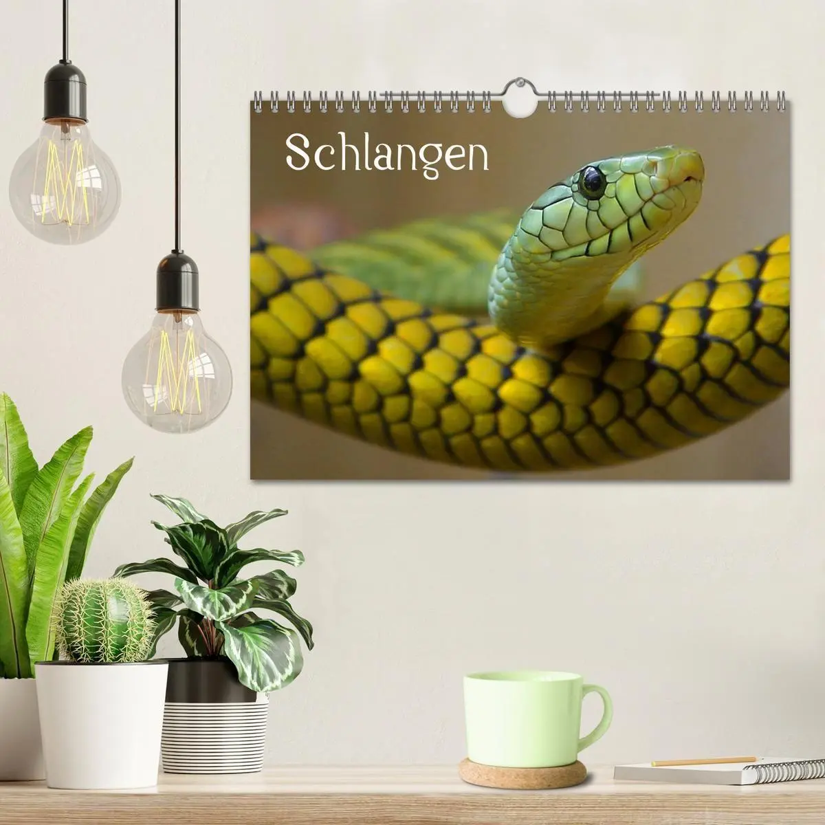 Bild: 9783594159446 | Schlangen (Wandkalender 2027 DIN A4 quer), CALVENDO Monatskalender