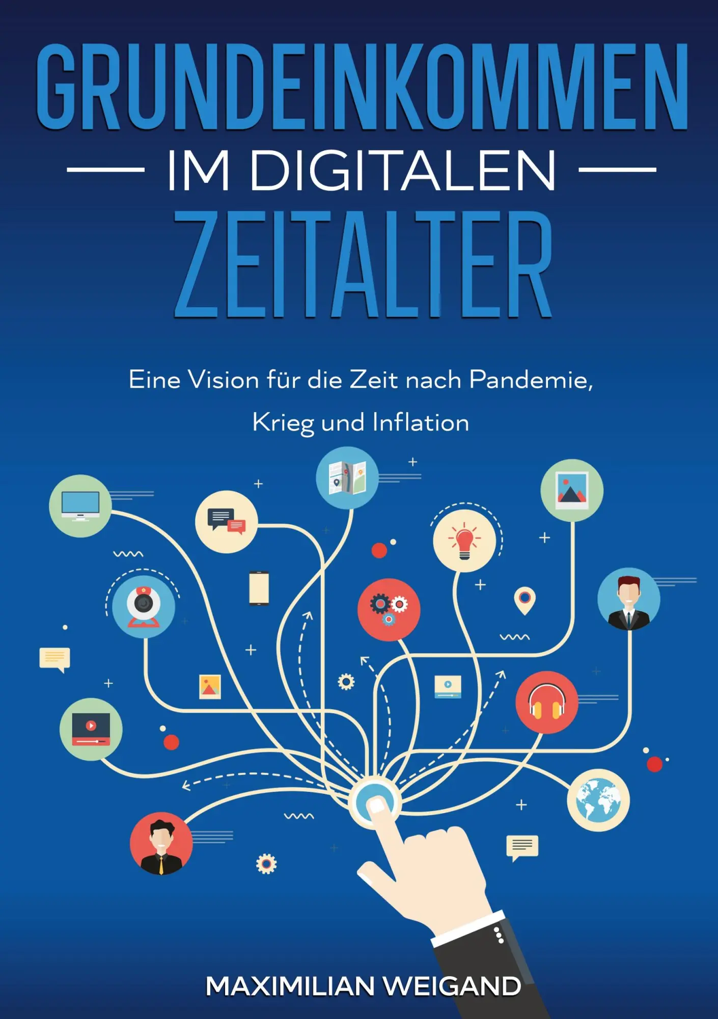 Cover: 9783757819446 | Grundeinkommen im digitalen Zeitalter | Maximilian Weigand | Buch