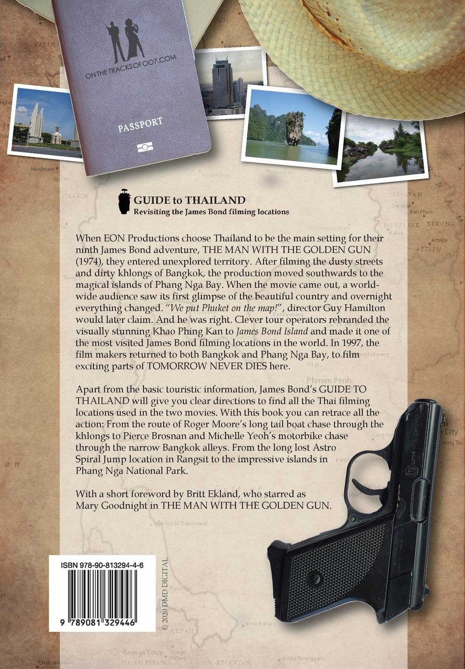 Rückseite: 9789081329446 | On the tracks of 007 | Martijn Mulder | Taschenbuch | Englisch | 2020