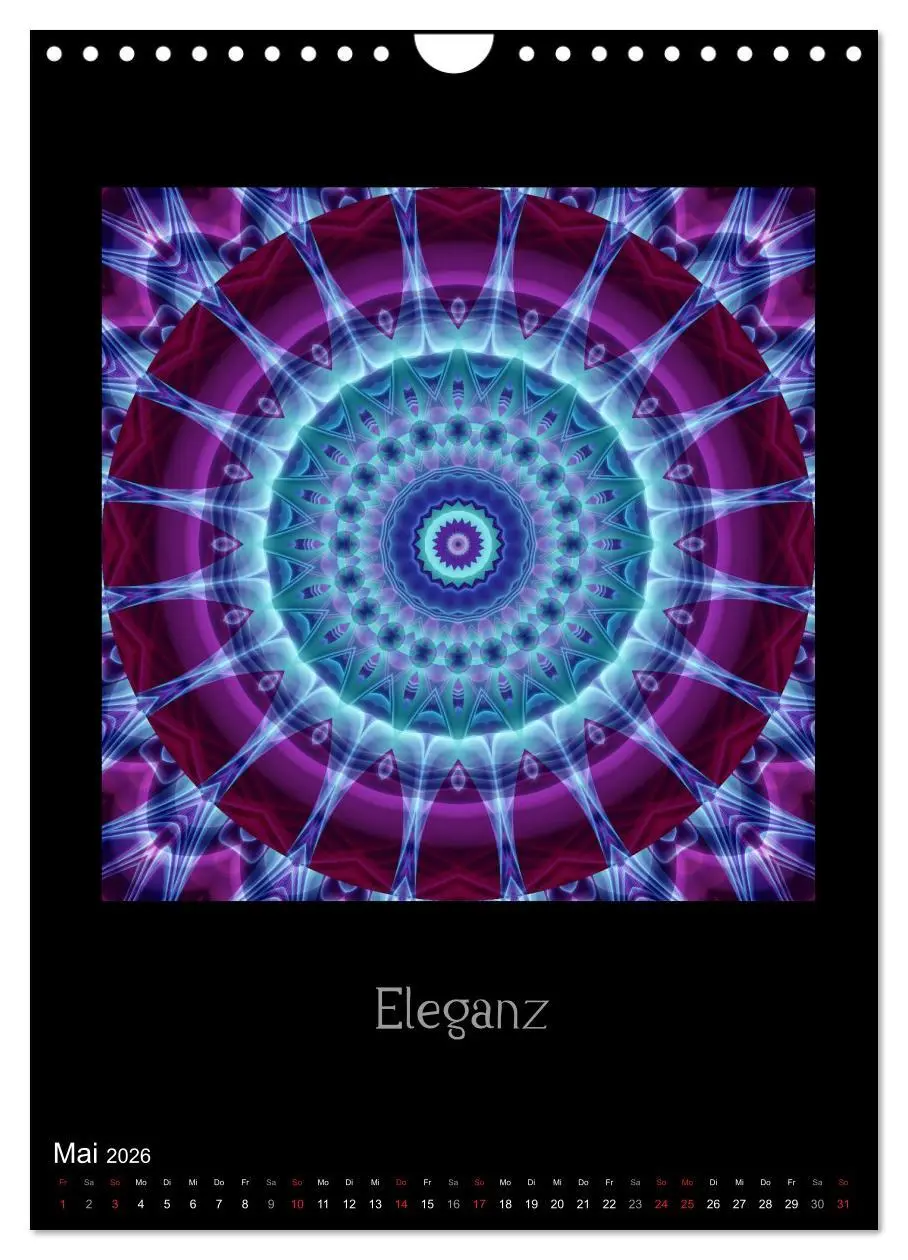 Bild: 9783516479546 | Mandalas - Spiegel der Seele (Wandkalender 2026 DIN A4 hoch),...