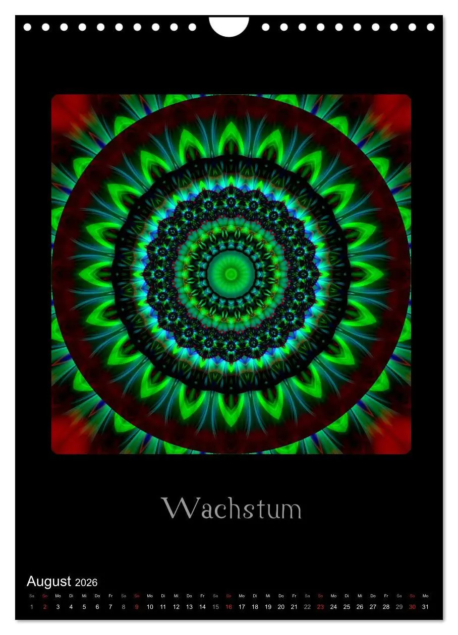 Bild: 9783516479546 | Mandalas - Spiegel der Seele (Wandkalender 2026 DIN A4 hoch),...