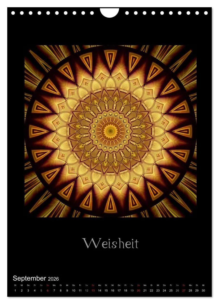 Bild: 9783516479546 | Mandalas - Spiegel der Seele (Wandkalender 2026 DIN A4 hoch),...