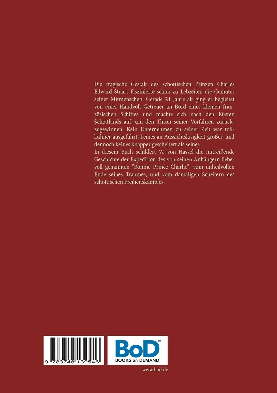 Rückseite: 9783748139546 | Bonnie Prince Charlie und die Jakobitische Rebellion 1745-1746 | Buch