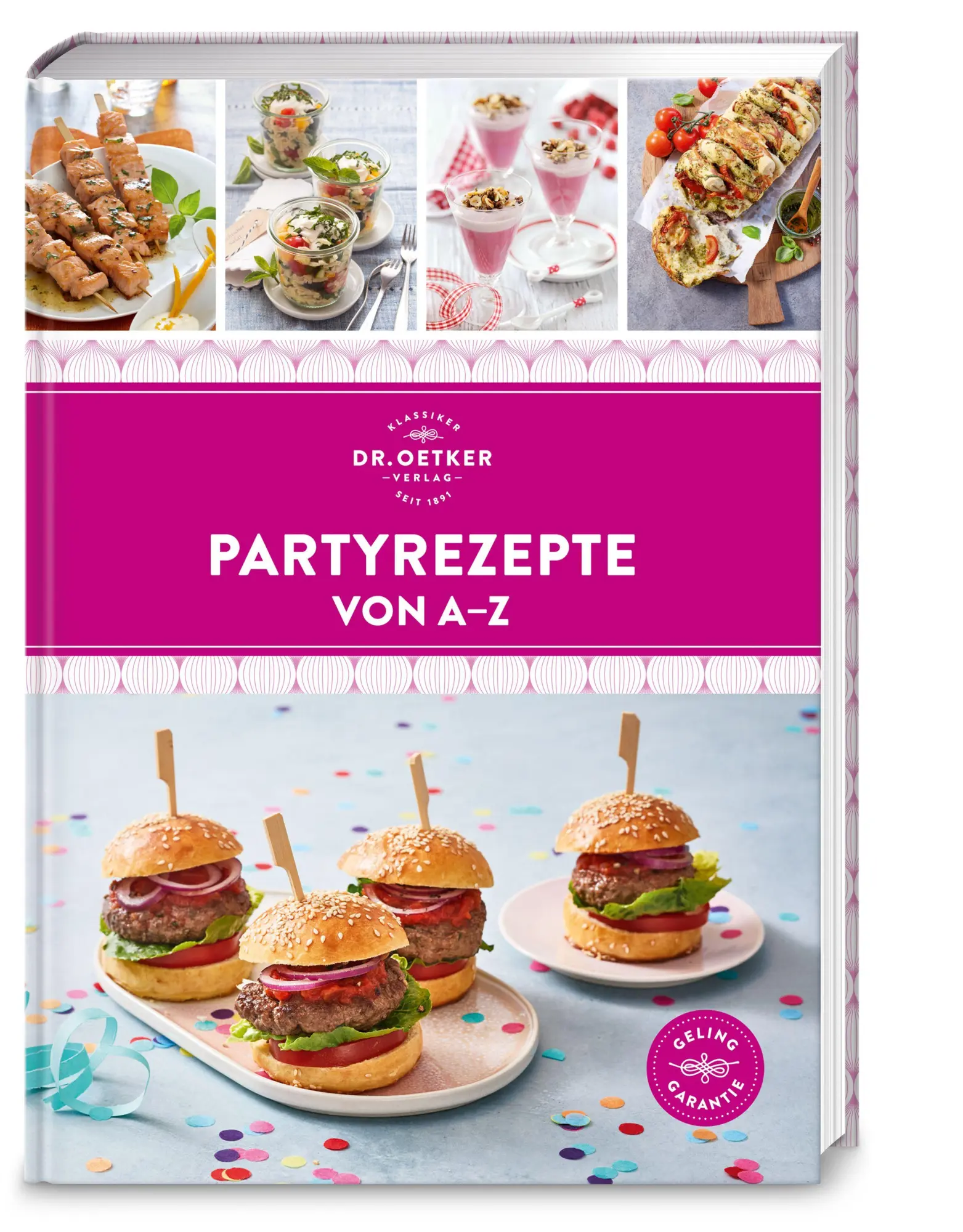 Cover: 9783767019546 | Partyrezepte von A-Z | Oetker Verlag | Buch | A-Z Reihe (Dr. Oetker)