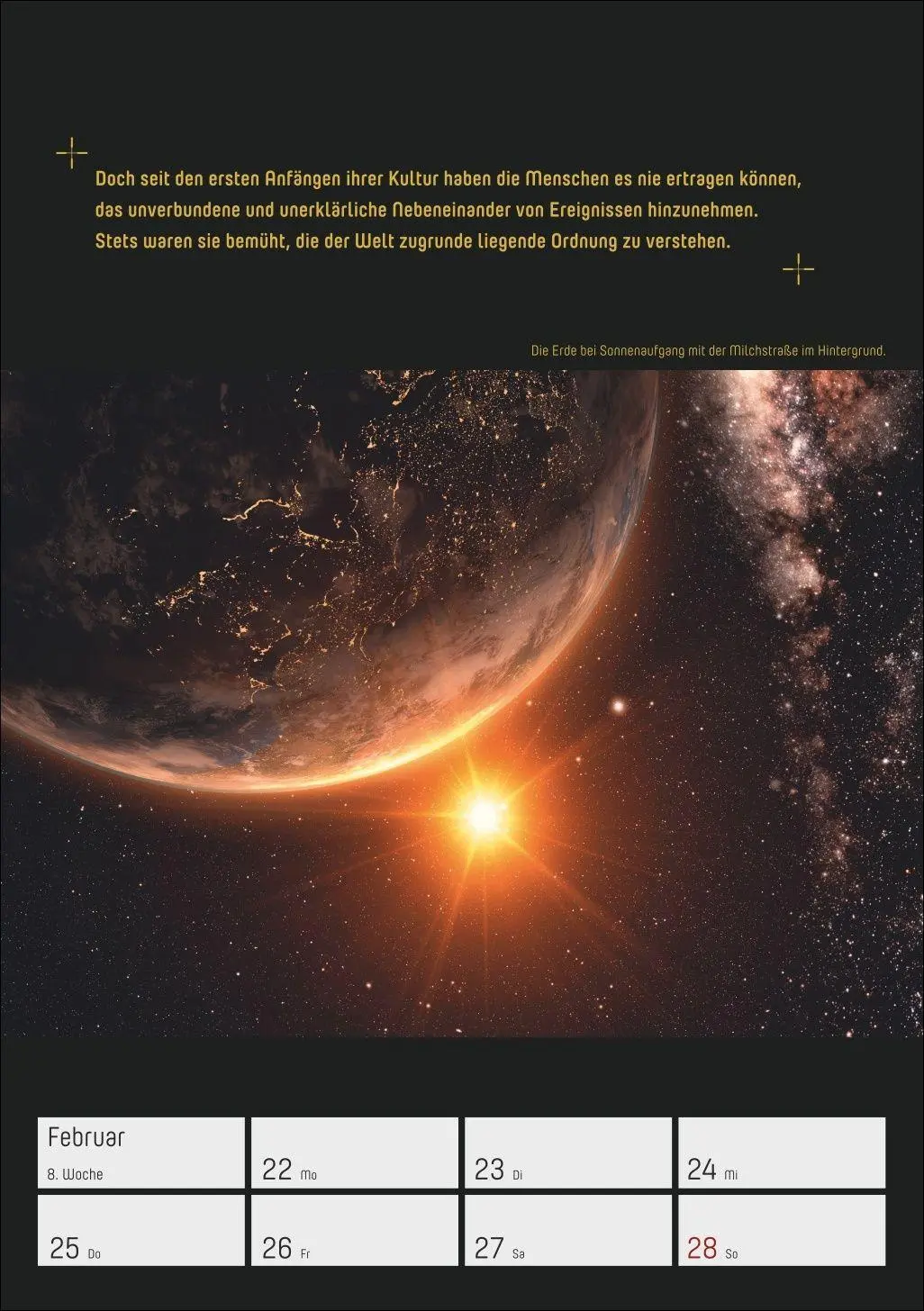 Bild: 9783840039546 | Stephen Hawking - Universum Wochenplaner 2027 - 53 faszinierende...