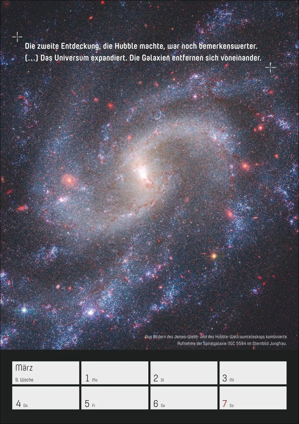 Bild: 9783840039546 | Stephen Hawking - Universum Wochenplaner 2027 - 53 faszinierende...