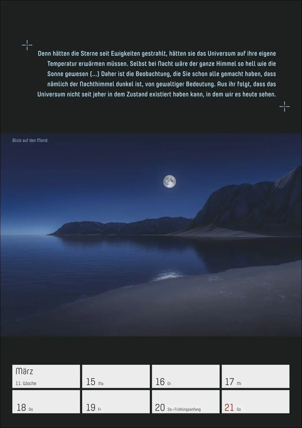 Bild: 9783840039546 | Stephen Hawking - Universum Wochenplaner 2027 - 53 faszinierende...