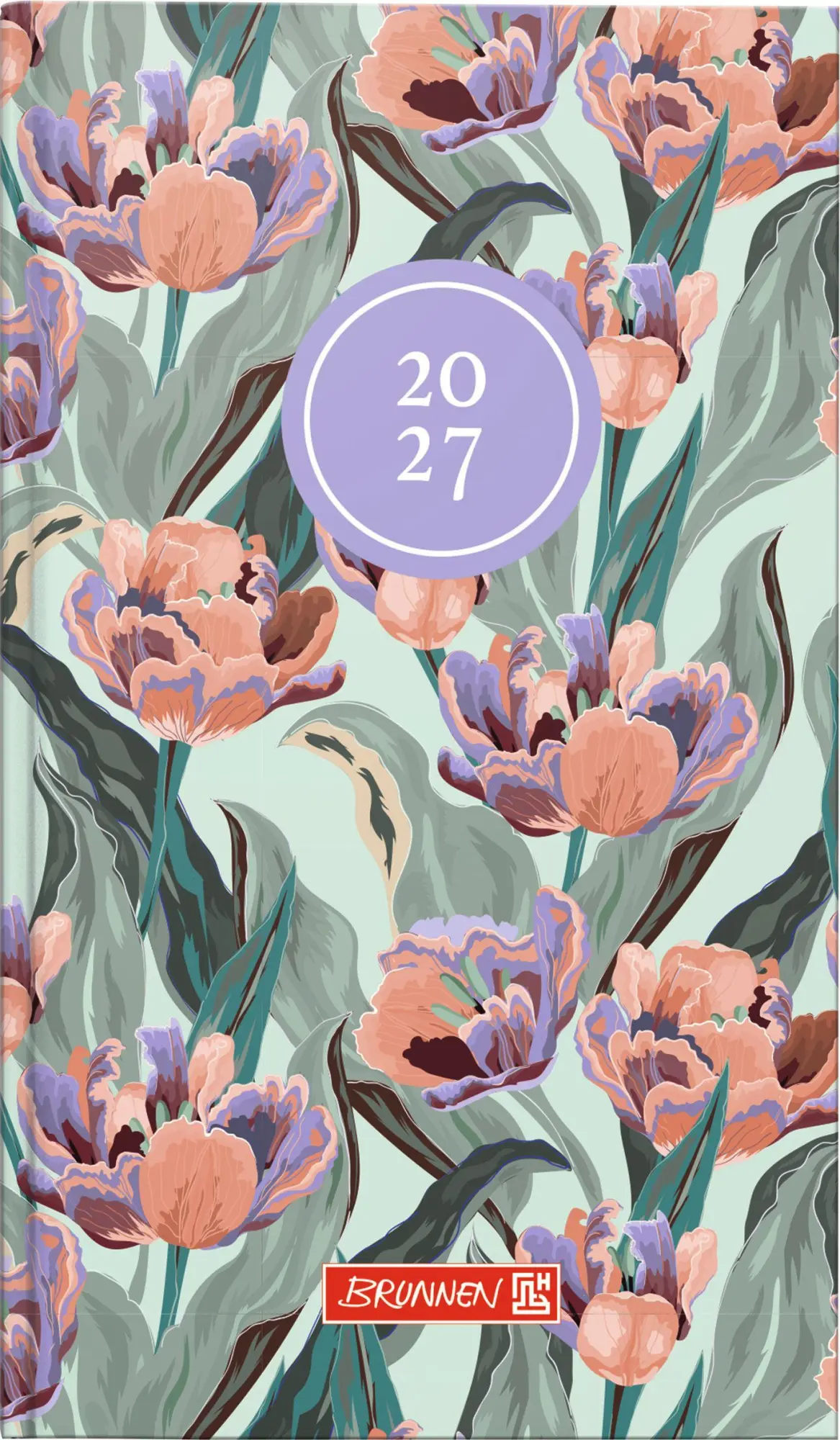 Cover: 4061947159646 | BRUNNEN 1075615027 Taschenkalender Mod. 756 2027 "Botanical" A6,...