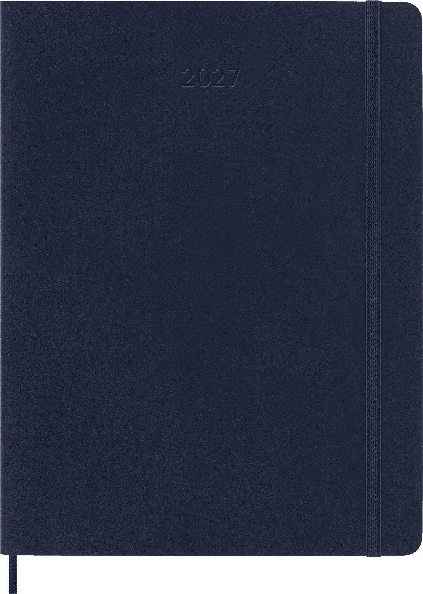 Bild: 8056999279646 | Moleskine 12 Monate Tageskalender 2027, XL, 1 Tag = 1 Seite, rechts...