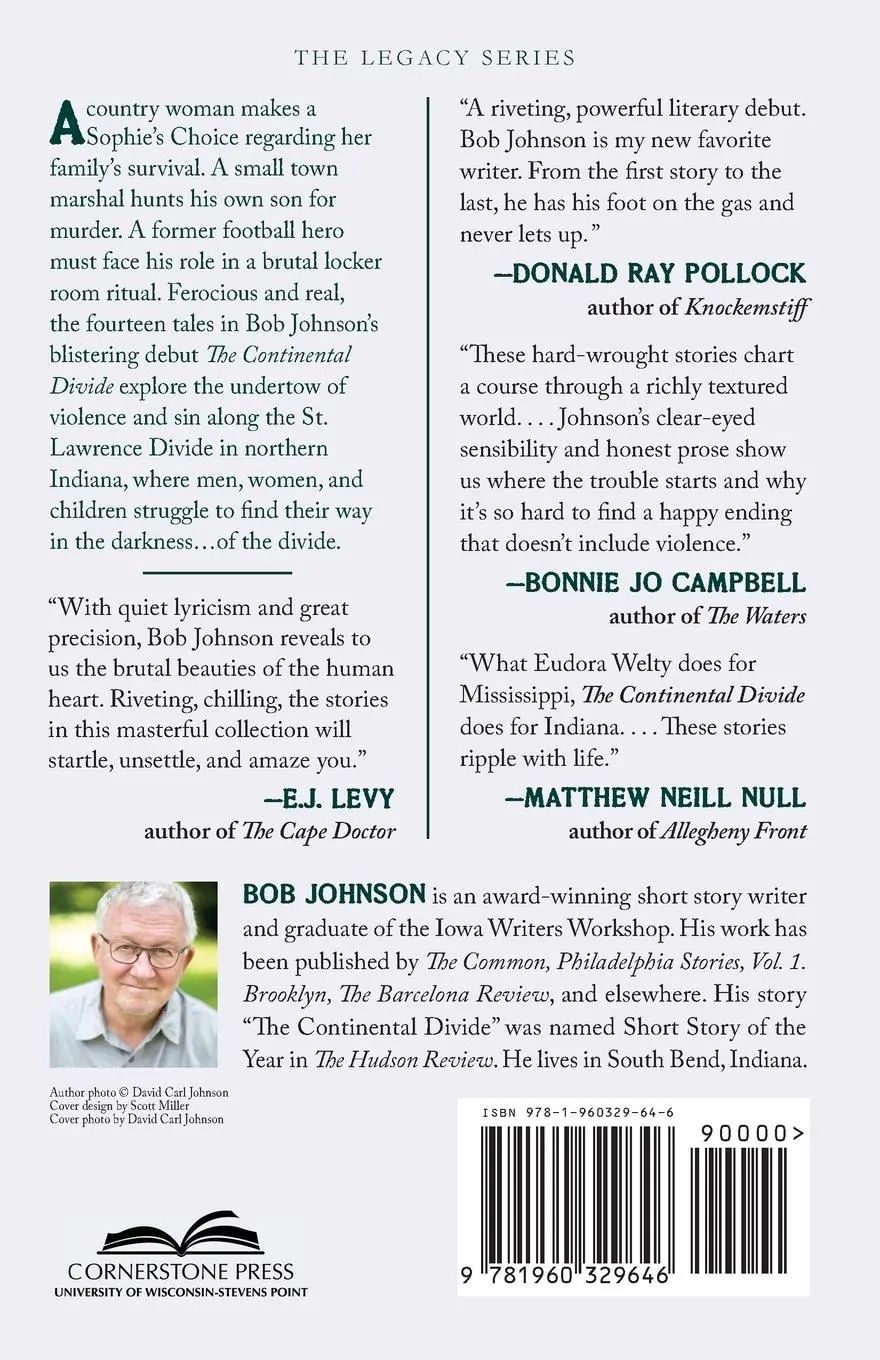Rückseite: 9781960329646 | The Continental Divide | Stories | Bob Johnson | Taschenbuch | 2025