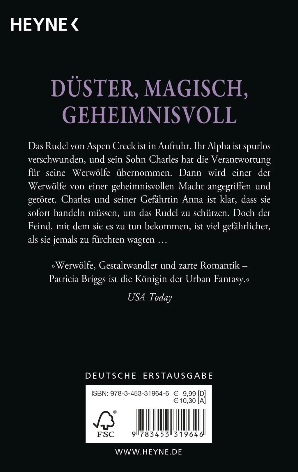 Bild: 9783453319646 | Die Stunde der Wölfe | Alpha &amp; Omega 5 - Roman | Patricia Briggs