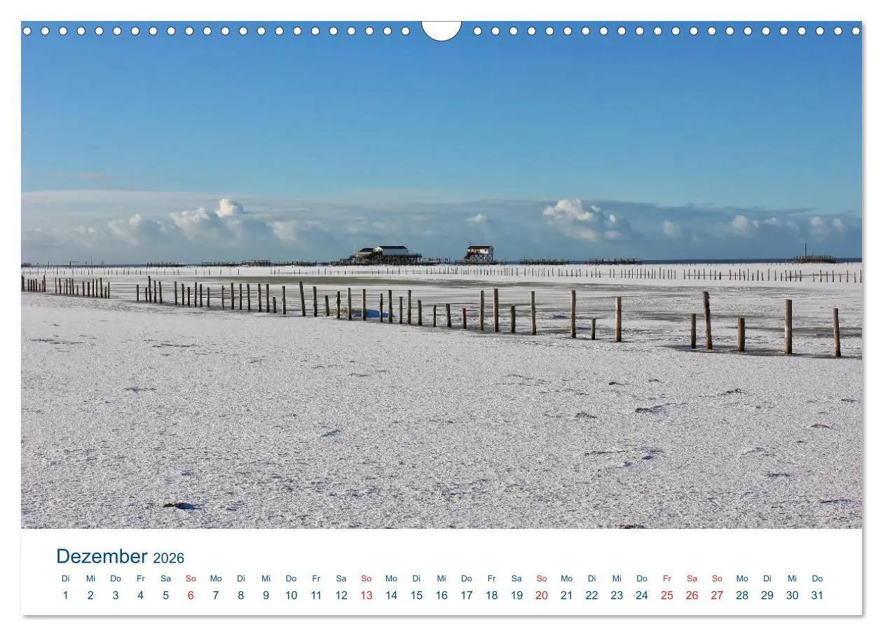 Bild: 9783457759646 | Nordseeküste Am Strand von Sankt Peter-Ording (Wandkalender 2026...