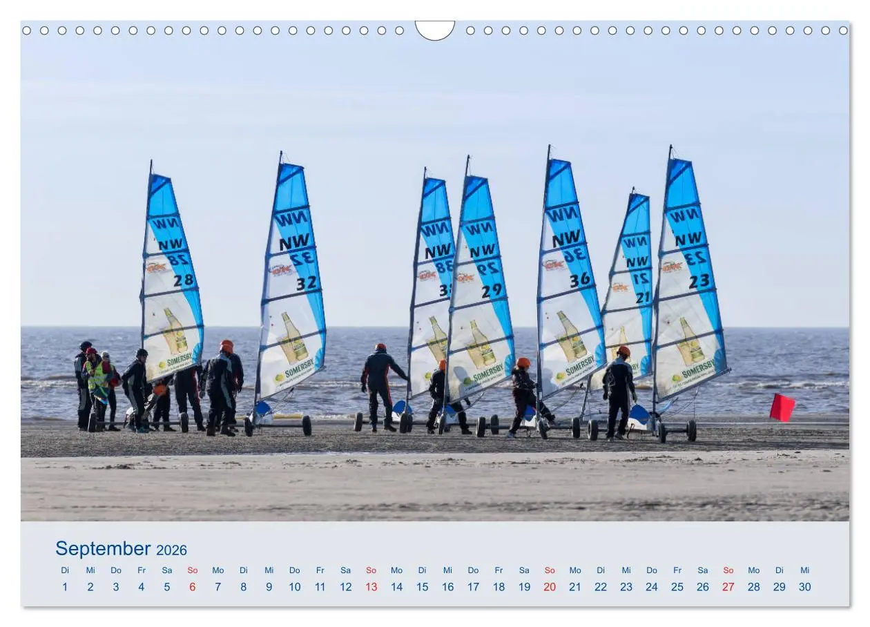 Bild: 9783457759646 | Nordseeküste Am Strand von Sankt Peter-Ording (Wandkalender 2026...