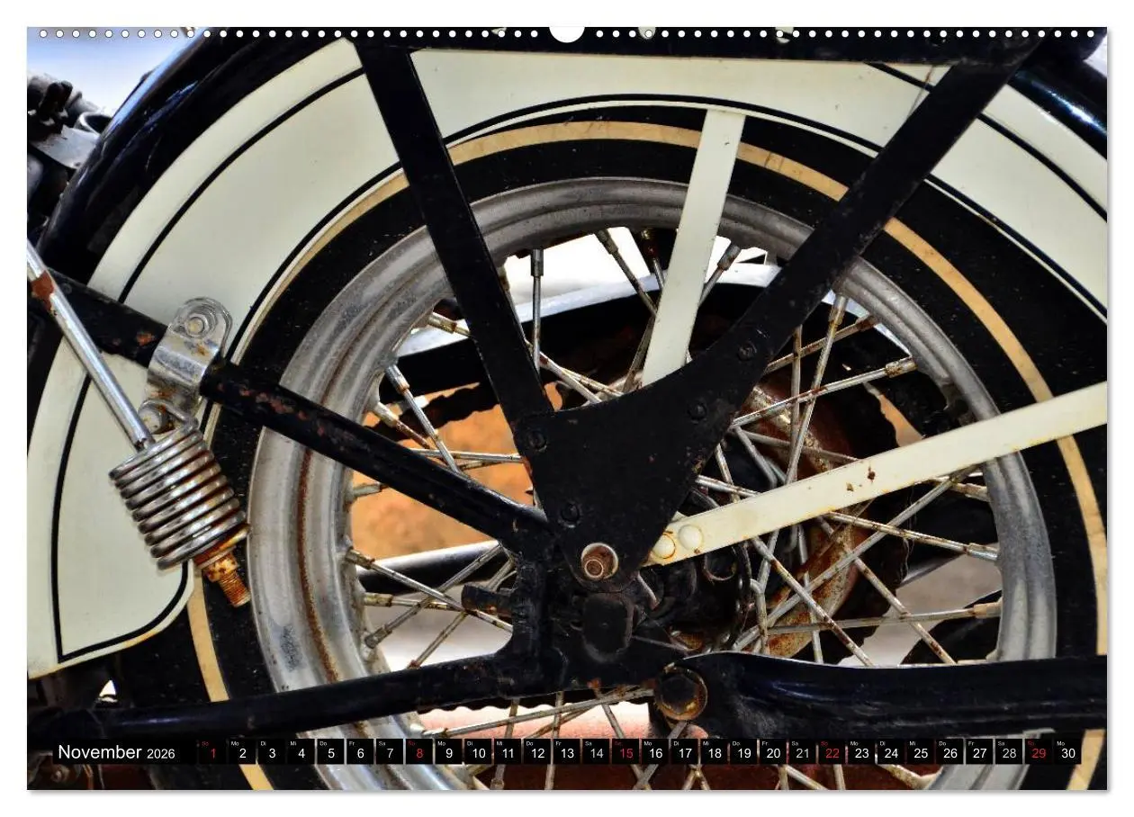 Bild: 9783516089646 | Harley Davidson WLA 750 (Wandkalender 2026 DIN A2 quer), CALVENDO...