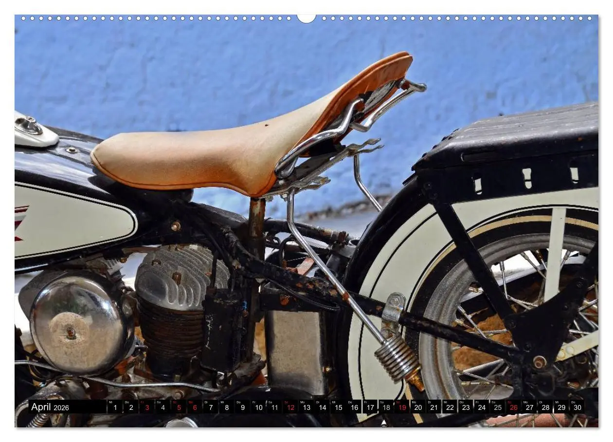 Bild: 9783516089646 | Harley Davidson WLA 750 (Wandkalender 2026 DIN A2 quer), CALVENDO...