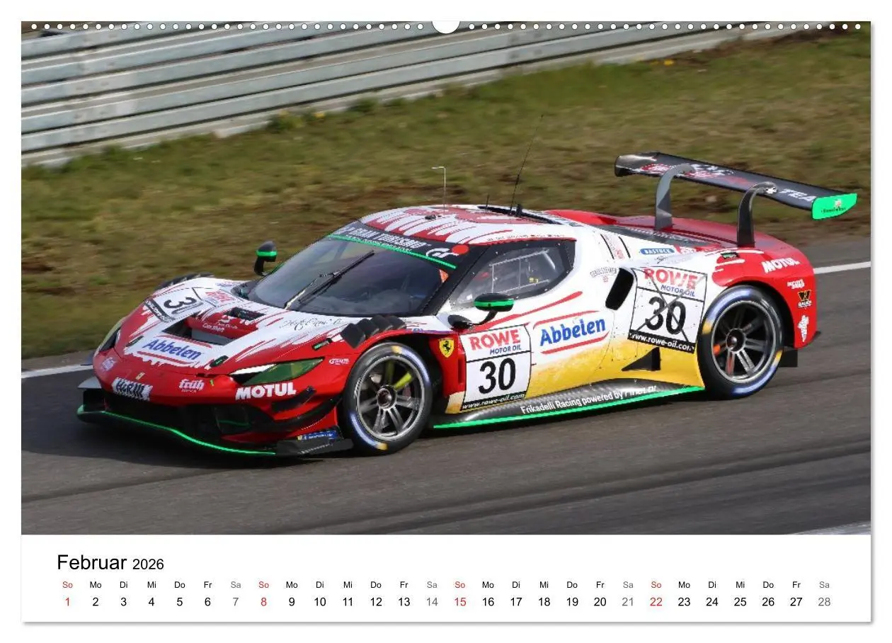 Bild: 9783516229646 | VLN Langstrecken Meisterschaft (Wandkalender 2026 DIN A2 quer),...